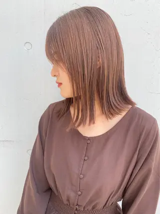 ミディアム カラー ヘアアレンジ ✨ハイクオリティ✨ 山本香也のヘアスタイル