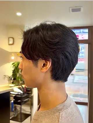 パーマ メンズ 松尾 葵依のヘアスタイル