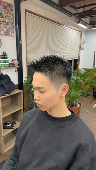 ショート メンズ や ゆのヘアスタイル