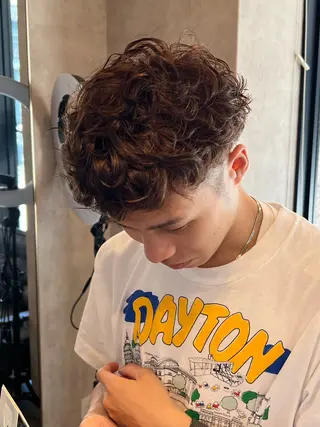 メンズ RIENS 高森俊輔のヘアスタイル