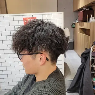 メンズ パーマ カラー&メンズ特化 🫧anri🫧のヘアスタイル