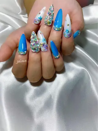 ロング ネイル Jaime Yuiのネイルデザイン