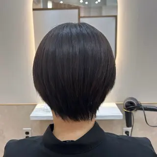 ショート レイヤー/透明感/ 艶髪🌷油科あい🌷のヘアスタイル