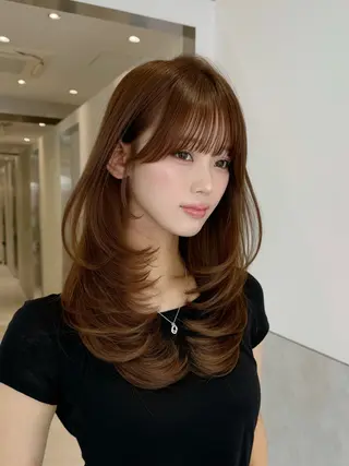 セミロング 金丸 祐也のヘアスタイル