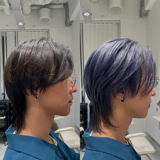 ショート カラー メンズ 似合わせスタイル 表参道🌿ちえのヘアスタイル