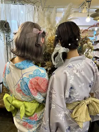 ヘアアレンジ mary'sメリー /ニュアンスカラーのヘアスタイル