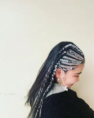 ロング ヘアアレンジ SPINEL Sawaのヘアスタイル
