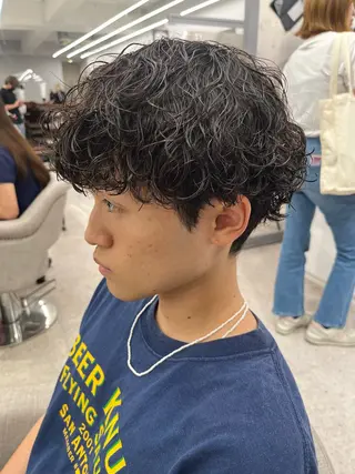 パーマ メンズ 🍐シャドウパーマ メンズ特化/守岡🍐のヘアスタイル