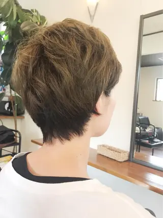 カラー ICHIE hair Sのヘアスタイル