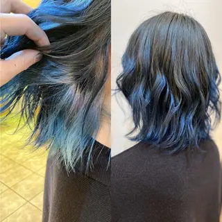 ミディアム 黒川 奨のヘアスタイル