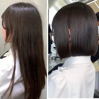 ショート 盛れる顔まわりカット 髪質改善/渋谷/れんのヘアスタイル