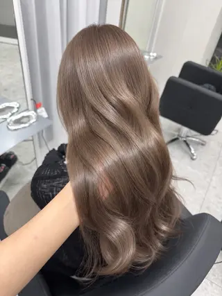 カラー りこ / 透明感カラー🎀🫧のヘアスタイル