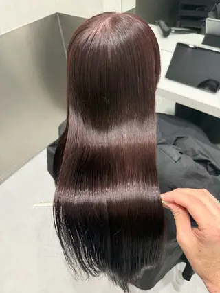 ロング カラー 💖ブリーチなし透明 感💖ASAHIのヘアスタイル