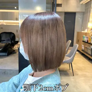 ショート ✨縮毛矯正　韓国ヘア レイヤー✨大濱快斗のヘアスタイル