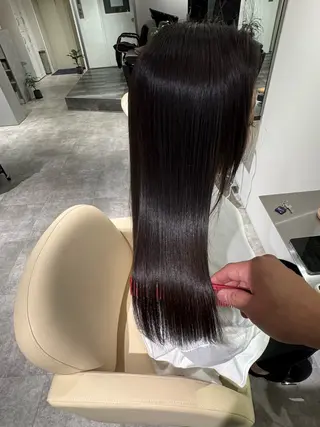 ロング カラー 夜23時まで予約🉑 reverieあきらのヘアスタイル