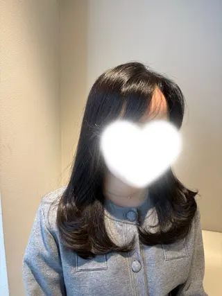 ミディアム 【pyxis】 ひなのヘアスタイル