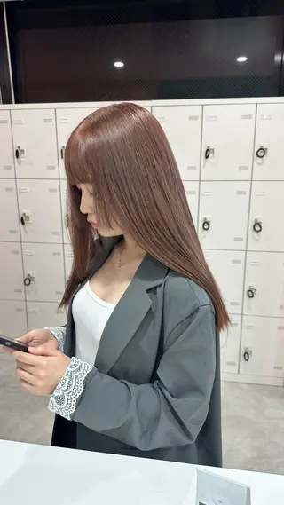 ロング カラー 大人っぽ韓国ヘア🤍 yuma🐈‍⬛のヘアスタイル