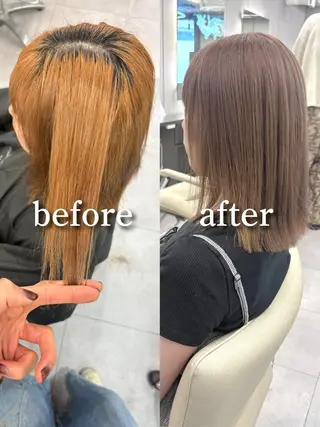 ロング 鈴木 朔弥/一宮のヘアスタイル
