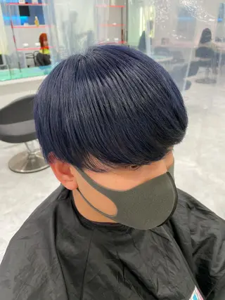 ミディアム カラー パーマ ヘアアレンジ メンズ キッズ メンズ特化美容師 aiの眉毛・アイブロウイメージ