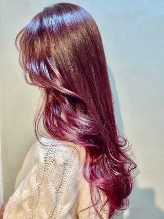 ロング 石木 美緒奈のヘアスタイル