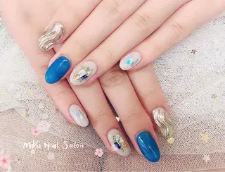 ネイル MiKi Nai池袋 長さだし得意のネイルデザイン