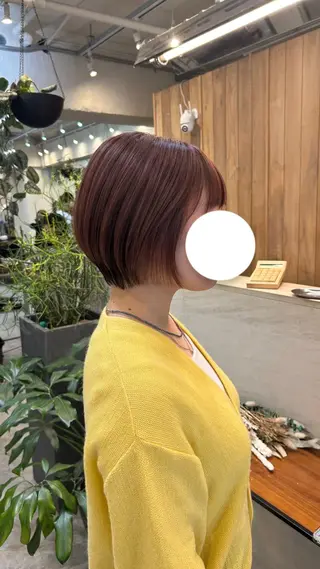 ショート カラー momoka Jr.stylistのヘアスタイル
