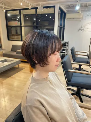 ショート 長瀬 友樹のヘアスタイル