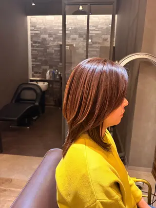 ミディアム 安倍 辰哉のヘアスタイル
