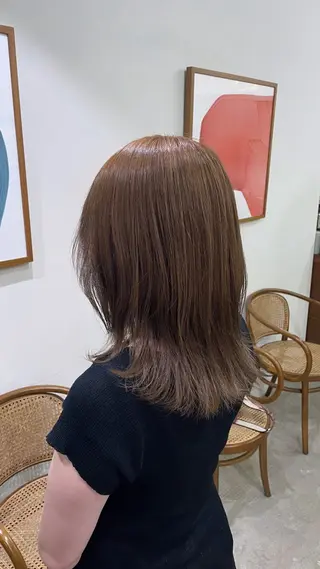 カラー honoka uemuraのヘアスタイル