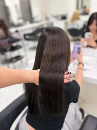 ロング カラー ヘアアレンジ さくら🍒 暖色カラー/髪質改善のヘアスタイル