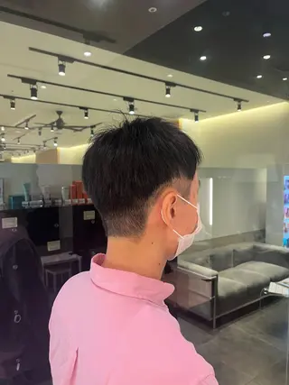 メンズ ブリーチ/ メンズ/ツバキのヘアスタイル