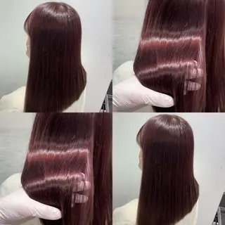 セミロング 🪞透明感カラー🫧 縮毛矯正🥇かずきのヘアスタイル