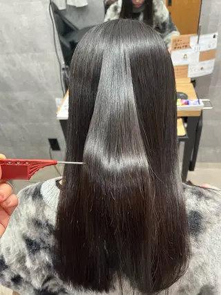 ロング パーマ ヤマモト ヒロミのヘアスタイル