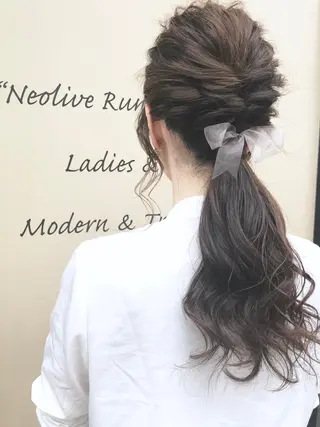 ヘアアレンジ NATSUMI AR.MARAのヘアスタイル