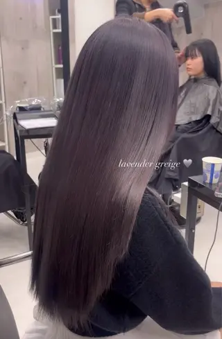 ロング カラー ゆるふわハイトーン 🐬ANNA🐬のヘアスタイル