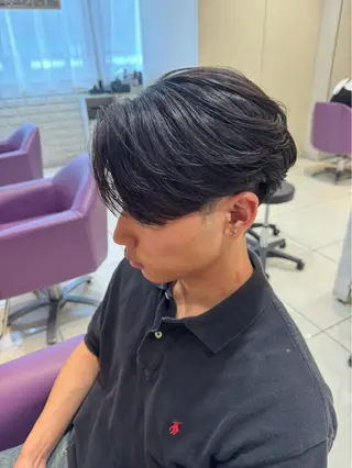パーマ メンズ 玉置 晴太郎のヘアスタイル