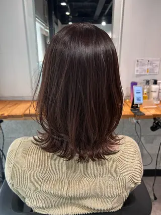 セミロング レイヤーStyle 🪽菜々実のヘアスタイル