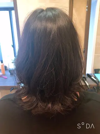 ミディアム 髪質改善JILL 桑原のヘアスタイル
