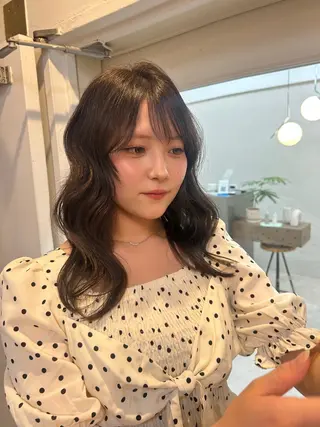 ロング カラー 透明感カラー chisaのヘアスタイル