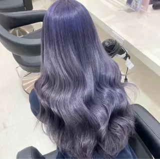ロング カラー 🎀tomoka🎀 髪質改善/ハイトーンのヘアスタイル