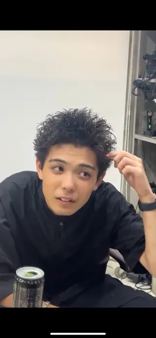 ショート パーマ メンズ fifth 堀内新史のヘアスタイル