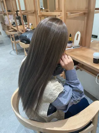 ロング カラー たなか こころ🎀のヘアスタイル