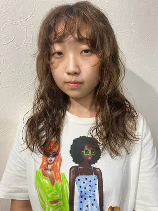 セミロング 🍃YURI 🍃のヘアスタイル