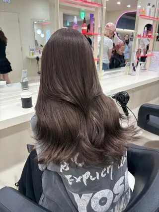ロング カラー ヘアアレンジ 💟RINNA 艶カラー💟のヘアスタイル