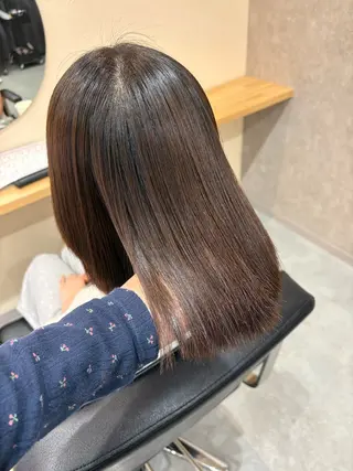 ミディアム 🩰透明感カラー/ ストレート🩰のヘアスタイル