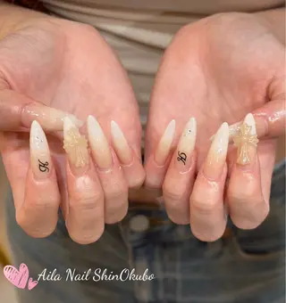 セミロング Aila Nail ShinOkuboのネイルデザイン