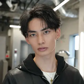 パーマ メンズ 河野 凌空のヘアスタイル