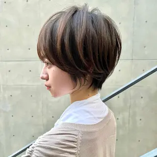 ショート 🐧銀座/ショート/ ショートボブ広瀬🐧のヘアスタイル