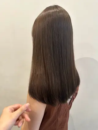 ロング カラー カット/ハイトーン まなみ🤍のヘアスタイル