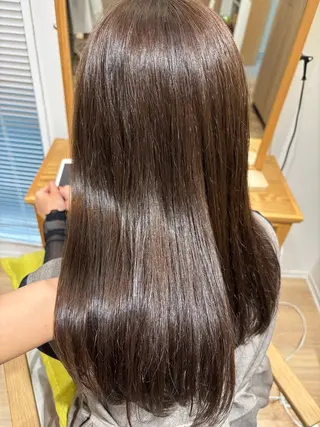 セミロング カラー RINNO🌷透明感 カラー/髪質改善のヘアスタイル